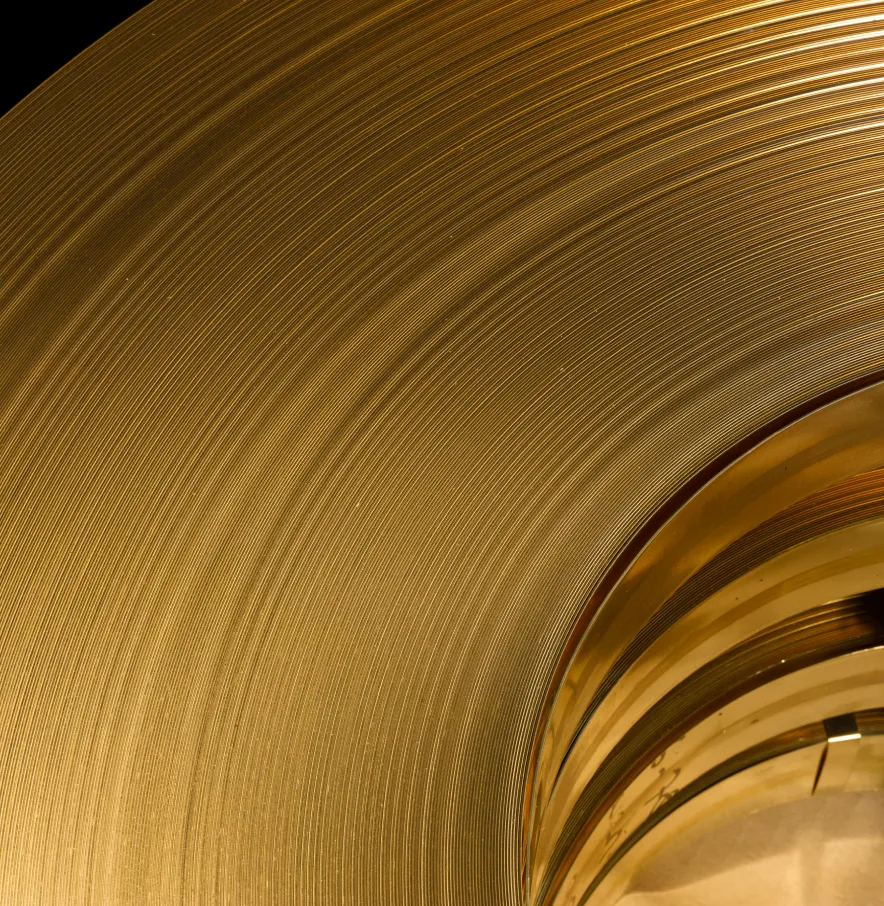 Messingbandcoil, bereit für die Kaltumformung